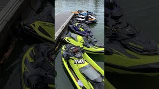 Le moto dacqua 2 tempi più potenti al mondo shorts jetski 2stroke [upl. by Elinet601]