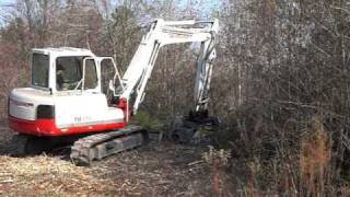 Worker Survives Excavator Rollover [upl. by Anton]