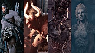 Assassins Creed Odyssey  All Legendary Creatures Boss Fights PS4 Pro Mythical Secret Bosses [upl. by Ardene]