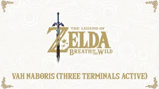 Divine Beast Vah Naboris 3 Terminals Active  The Legend of Zelda Breath of the Wild  EXTENDED [upl. by Tallie818]