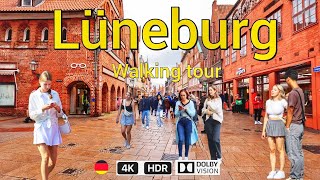 lüneburg a beautiful city in Germany walking tour 4k HDR [upl. by Rhea]