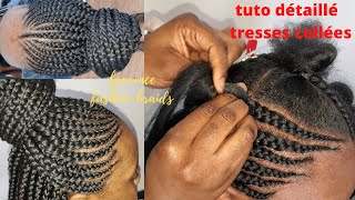 A REGARDER AVANT DE FAIRE DES NATTES COMMENT FAIRE TARZAN BRAIDS [upl. by Qiratla]