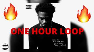 🔥 1 Hour Loop Peta  Roddy Ricch feat Meek Mill  ★ One Hour Looper ★ [upl. by Corbet837]