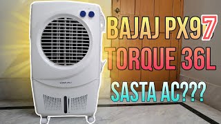 Best Air Cooler under ₹6000 ft Bajaj PX97 Torque 36L Full Review aircooler [upl. by Nylram]