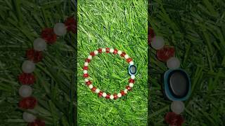 Red Bead Bracelet impaurnima shorts ytshorts trending viralvideo beadedbracelet handmade [upl. by Sadye]