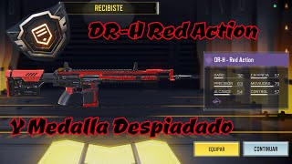 DRH Red Action y medalla Despiadado  COD Mobile [upl. by Calderon]