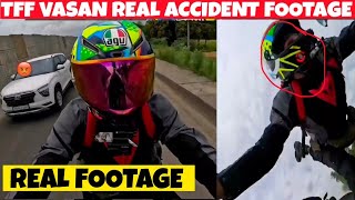 Ttf Vasan Real Accident Footage 😱💥 Missing copra fake news 💯 Wheeling 💥ttfvasan ttfvasantroll [upl. by Amalburga]