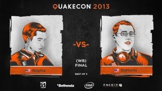 QuakeCon 2013 WB FINAL  rapha vs DaHanG  Interview with rapha [upl. by Carmelo]