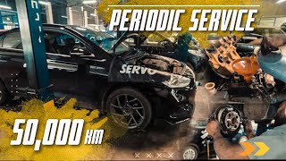 My car periodic service at 50000km  Hyundai Verna [upl. by Jochebed500]