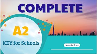 Unit 12 ׀ track 73 74 75  A2 COMPLETE Key for Schools [upl. by Suhcnip]