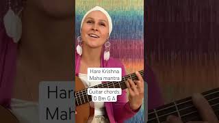 Hare Krishna  Maha Mantra Guitar chords [upl. by Naujd]