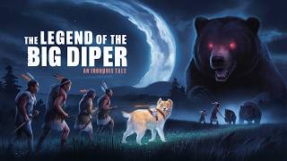 The Iroquois Legend of the Big Dipper A Celestial Chase  Folktale  Brave Hunters and the Bear [upl. by Notgnimer]