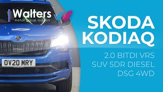 Skoda Kodiaq 20 Bitdi Vrs SUV Diesel DSG 4WD [upl. by Maryrose]