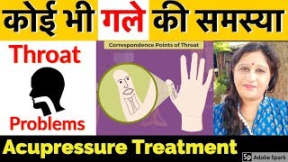 Throat Infection Home Remedies  गले में इन्फेक्शन का इलाज  Acupressure [upl. by Midian337]