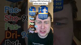 Making A FIFA 16 Card With Better Stats Than short [upl. by Henriette]