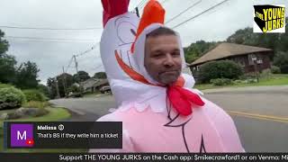 Canton Select Board cant tell police what to do unless you protest them in a chicken suit [upl. by Darda]