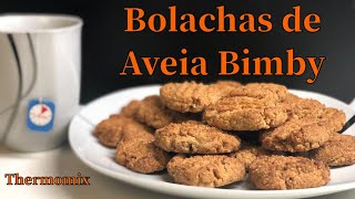 Bolachas de aveia na Bimby  Thermomix [upl. by Nanni396]