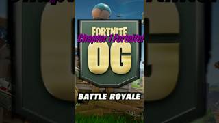 Fortnite OG is Back gaming [upl. by Wolfgang374]