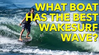 What Boat Has the Best Wakesurf Wave in the World Wakesurfing  Wakeboarding  Centurion  Supreme [upl. by Eilsil]