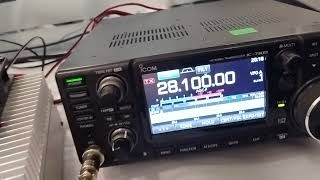 Q5 Signal VHF Transverter with ICOM7300 [upl. by Tram]