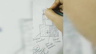 Membrane Osmometry 1st half [upl. by Ocramed]