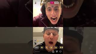 BrickBoyDior amp FlyySoulja beef on LIVE  INSTAGRAM LIVE [upl. by Zindman]