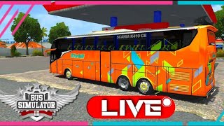 🔴LIVE STREAMING BUS SIMULATOR INDONESIA 🔰🔰 Pesona JB5🔥🔥 [upl. by Camilla]