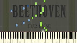 Ludwig van Beethoven  Für Elise Piano Tutorial [upl. by Amuwkuhc448]