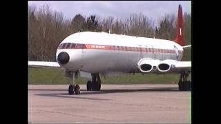 DeHavilland Comet 4c Fast Taxi run at Bruntingthorpe 6th May 2012 [upl. by Ahselet624]