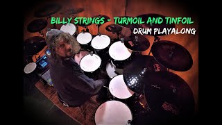 BILLY STRINGS  TURMOIL AND TINFOIL DRUM PLAYALONG [upl. by Seltzer]