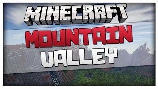 Minecraft Seeds  Mountain Valley at spawn Minecraft 187  18 [upl. by Candace]