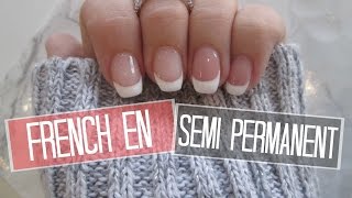 TUTO Melissa Easy Nails  Pasàpas French en SemiPermanent [upl. by Einwahr]