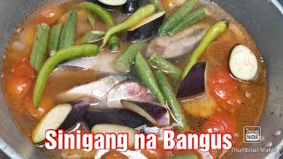 Sinigang na Bangus  Panlasang Pinoy  Lutong Pinoy  Mhans Kitchen Atbp [upl. by Purdum]