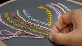 10 Uncommon and Versatile Stitches  Tutorial for Beginners [upl. by Etnuhs]