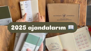 2025 AJANDAM 🤩 Victorias Journals Ajanda İnceleme [upl. by Adner]