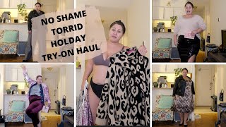 NO SHAME TORRID HOLIDAY TRYON HAUL [upl. by Ginny]