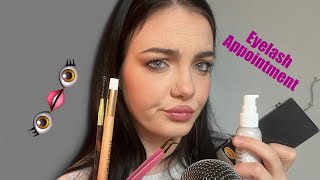 ASMR  Rude Eyelash Extensions Appointment roleplay asmr personalattention [upl. by Eboj686]