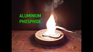 Preparation of Aluminium phosphide [upl. by Tad724]