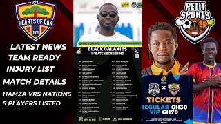 Nations FC Vrs Accra hearts of oak Match Details 🔥🔥 Injury List updated Social Media Comments 🤣😂 [upl. by Georgena262]