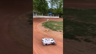 BIG RC late models racing on the dirt oval track [upl. by Nakre877]