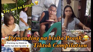 Demanding na bisita prank Tiktok Compilation 5  Epic potoy [upl. by Omiseno]