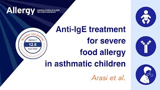 Omalizumab Reduces Anaphylactic Reactions and Allows Food Introduction in Food Allergic Children [upl. by Camarata912]