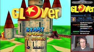 Sarconius plays Glover PS1 Part 22 Retro Achievements [upl. by Ellecrag]