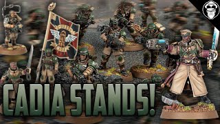 The Best Way to run your Cadian Shock Troops Astra Militarum  Warhammer 40000 [upl. by Arathorn]