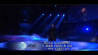 Adam Lambert  Mad World Finale [upl. by Lanaj]