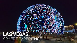 Las Vegas MSG Sphere Experience Postcard from Earth Directed by Darren Aronofsky [upl. by Princess997]