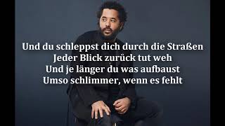 Adel Tawil  Denkmal aus Eisen Lyrics [upl. by Darice765]