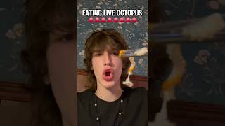 Eating Live Octopus 🐙 food koreafoodie foodie koreafood seafood korea [upl. by Felise]