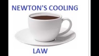 Newtons Law of Cooling How to find temperature of coffee at time t [upl. by Yren179]