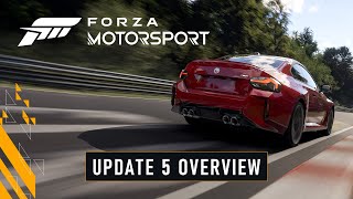 Forza Motorsport  Update 5 Overview [upl. by Rydder]